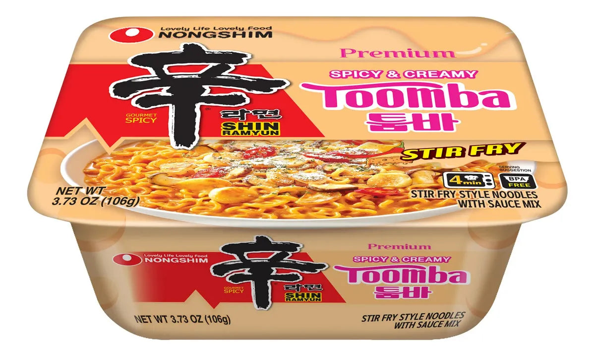 Ramen Coreano Nongshim Toomba Fideo Salteados