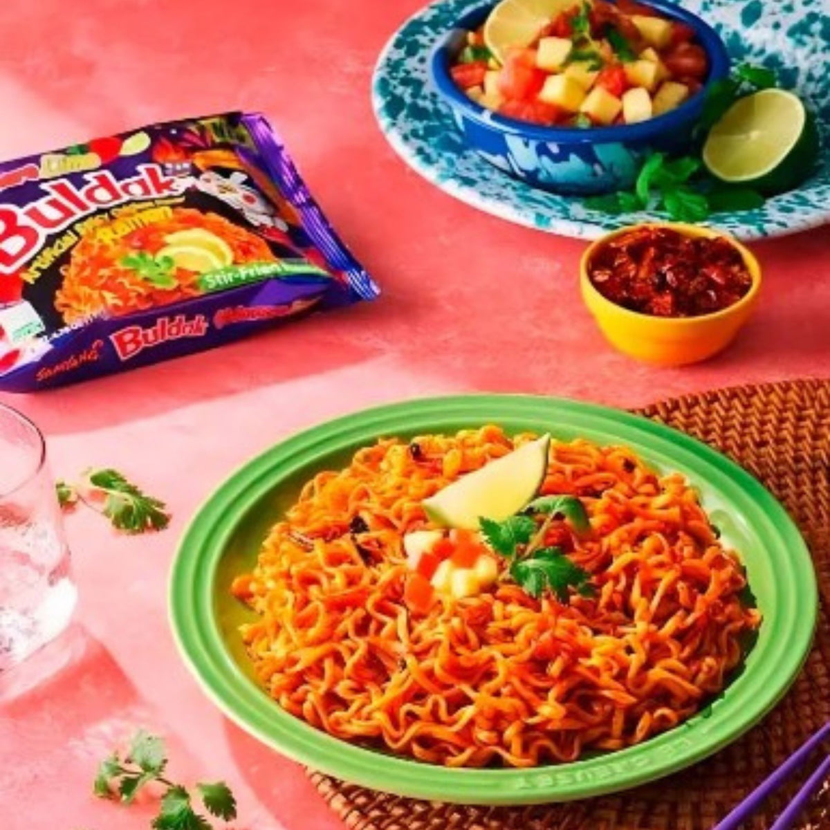 Ramen Coreano Samyang Buldak Sabor Habanero Bolsa 130G