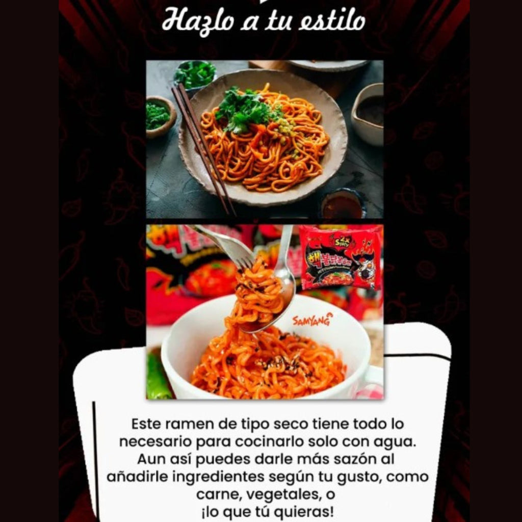 Ramen Coreano Samyang Buldak Sabor X2 Picante Big Bowl 105G
