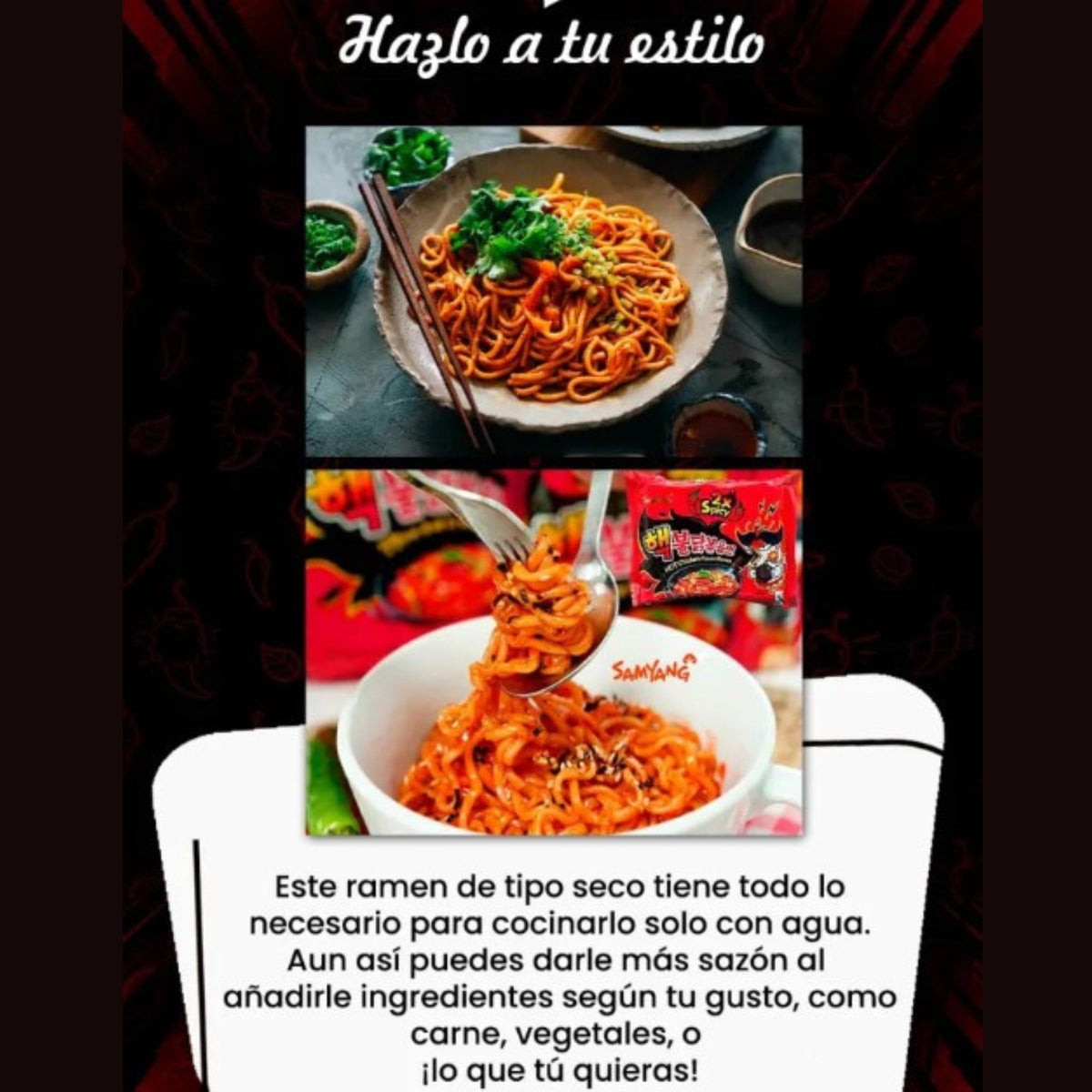 Ramen Coreano Samyang Buldak Sabor X2 Picante Big Bowl 105G