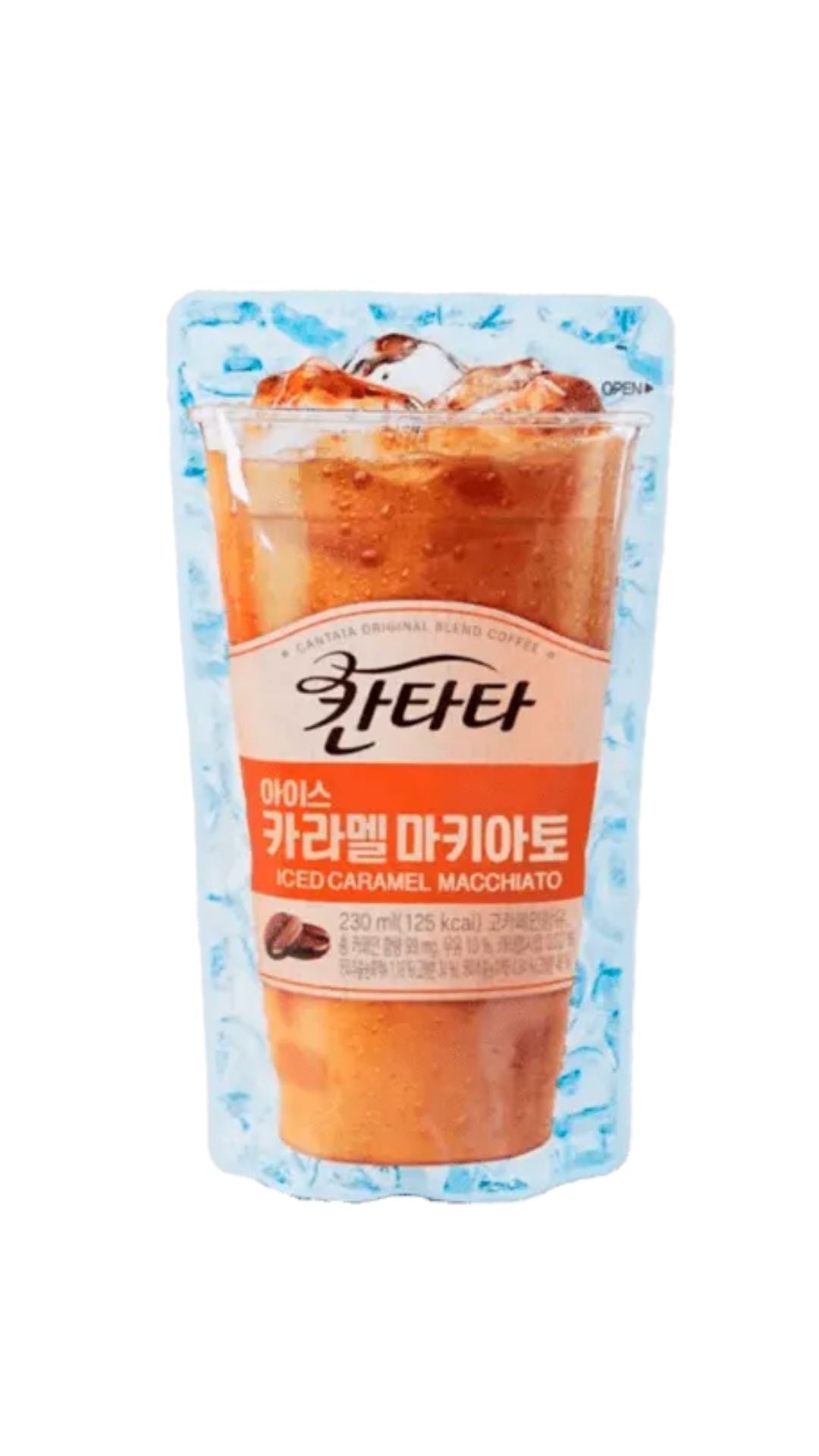 Bebida Cafe Cantata Caramel Machiatto Pouch para Vaso con Hielo 375 ML
