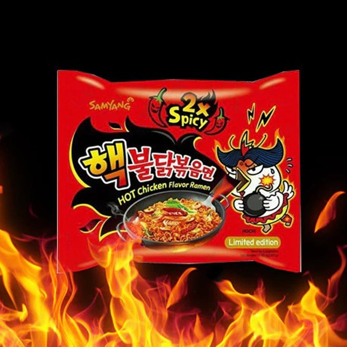 Ramen Coreano Samyang Buldak Sabor X2 Picante Bolsa 130G