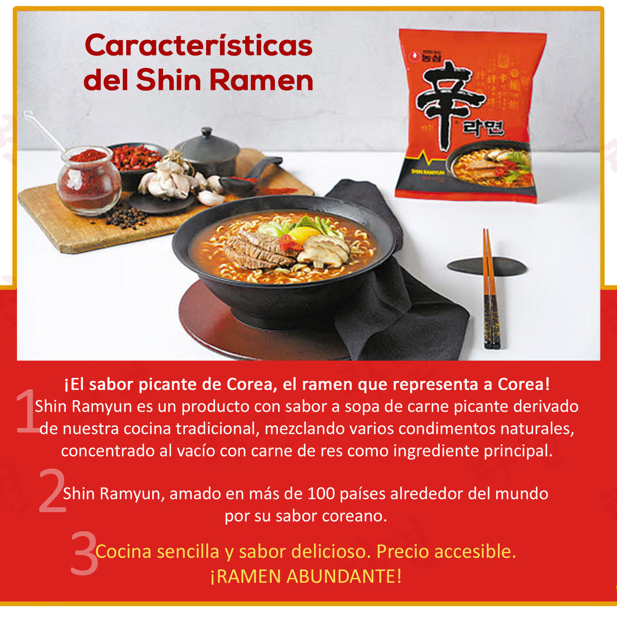 Ramen Coreano Nongshim Shin Ramen Bolsa 120G