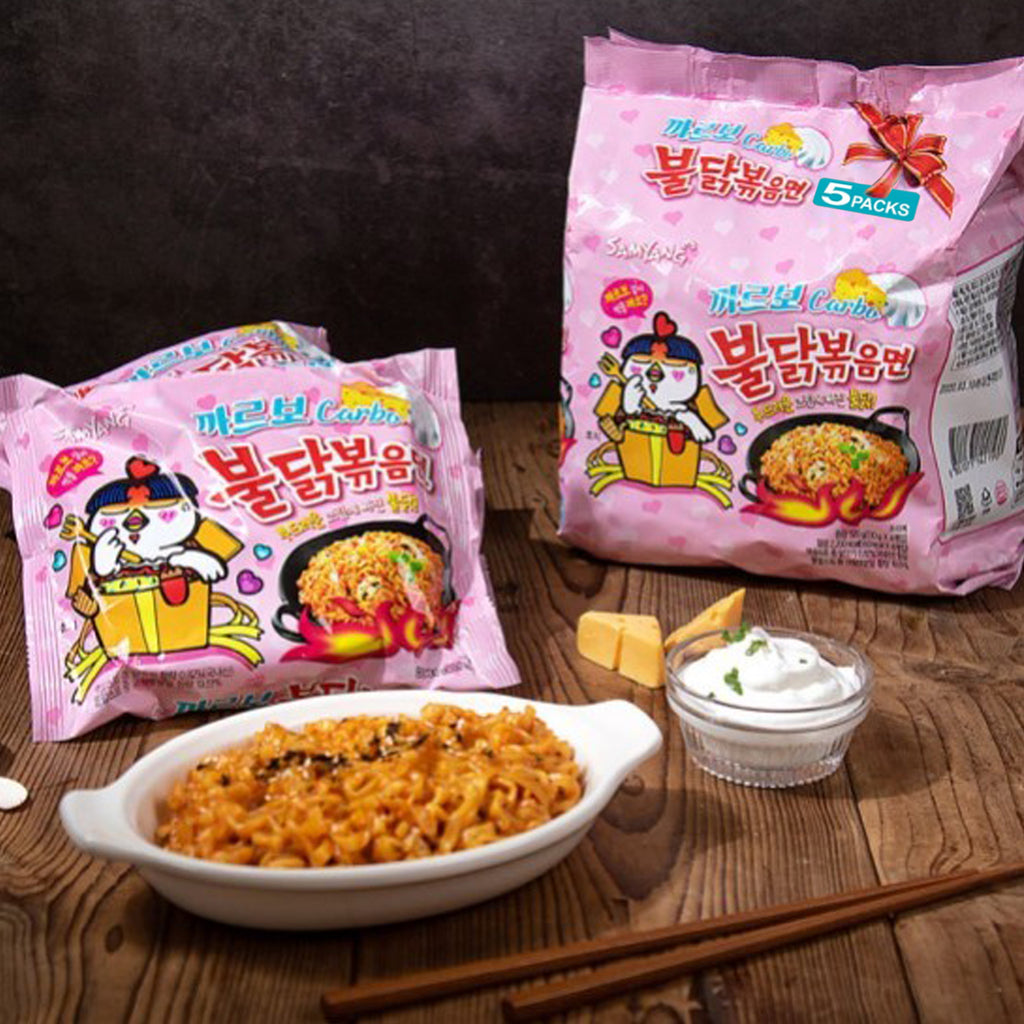 Ramen Coreano Samyang Buldak Sabor Carbonara Bolsa 130G
