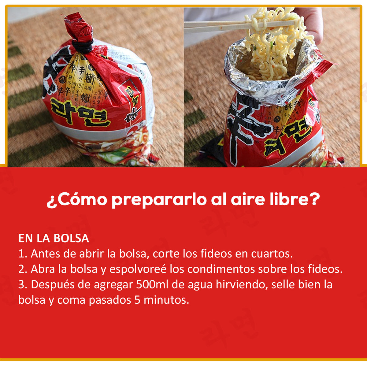 Ramen Coreano Nongshim Shin Ramen Bolsa 120G