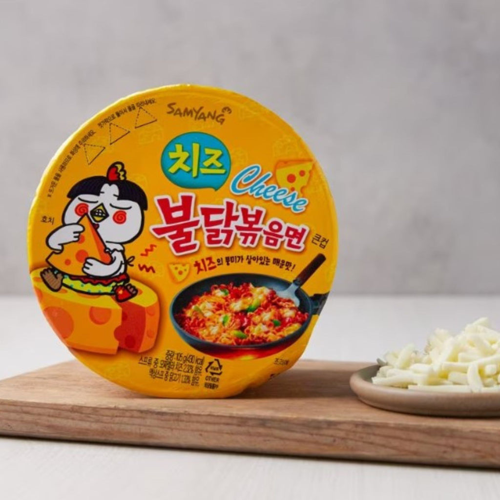 Ramen Coreano Samyang Buldak Sabor Queso Big Bowl 105G